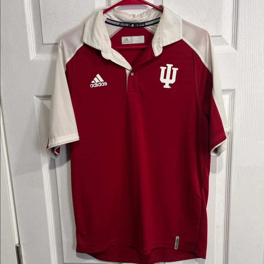 Adidas IU Indiana Men's Polo Shirt